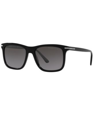 prada men's black sunglasses