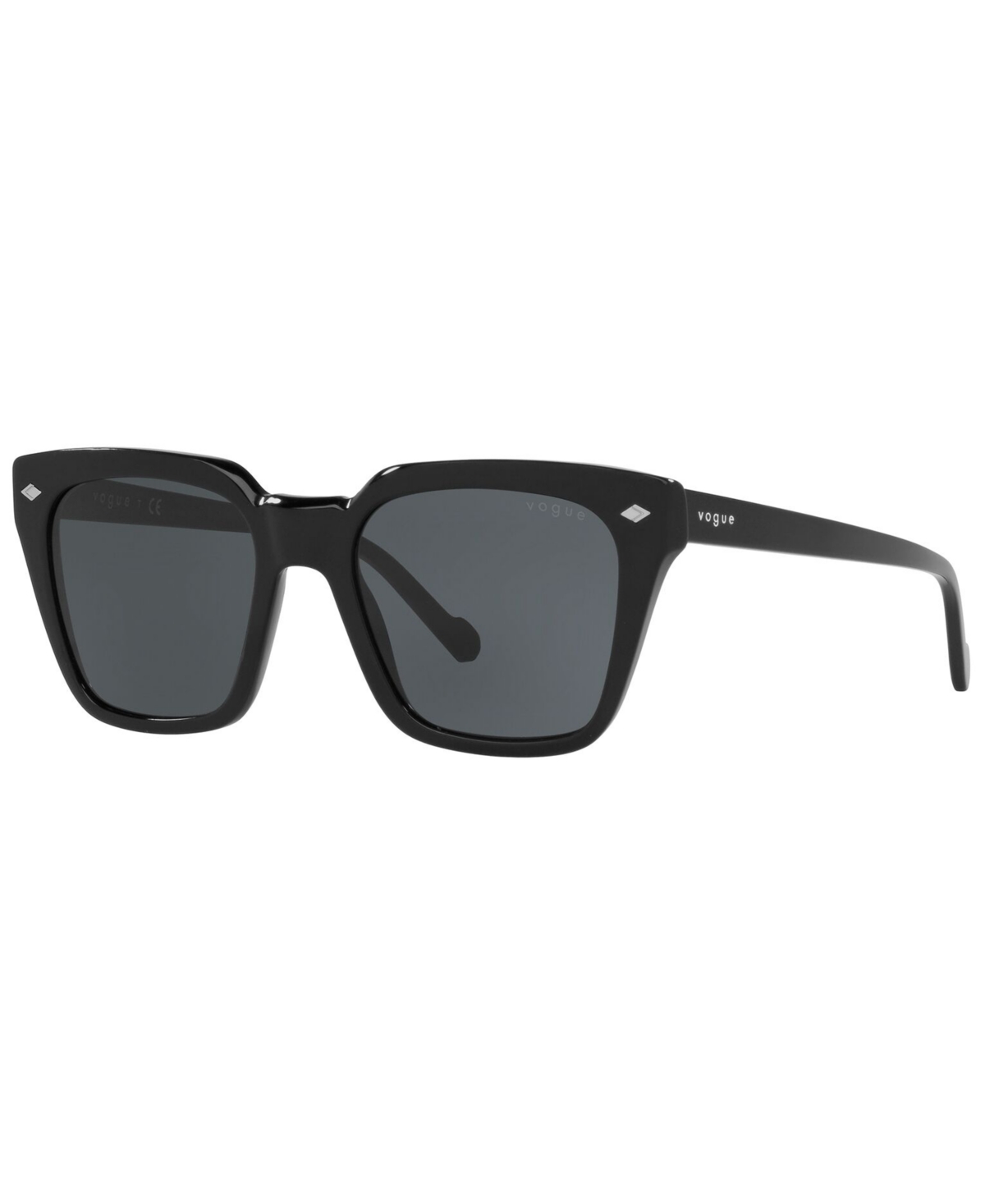 Shop Vogue Eyewear Men's Sunglasses, Vo5380s 50 In Black,dark Grey