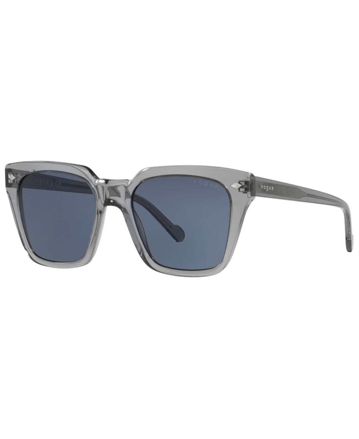 Men's Sunglasses, VO5380S - TRANSPARENT GREY/DARK BLUE