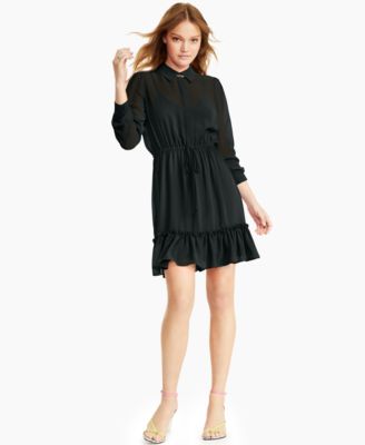 macy's black dress