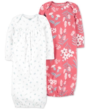 Carter's Baby Girls 2-Pack Sleeper Gowns