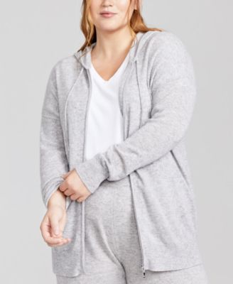 macys cashmere sweaters plus size