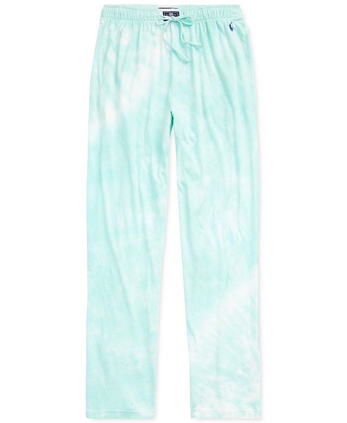 purple polo pajama pants