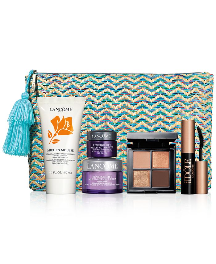 Lancôme FREE 6pc gift with any 50 purchase. Gift value 111