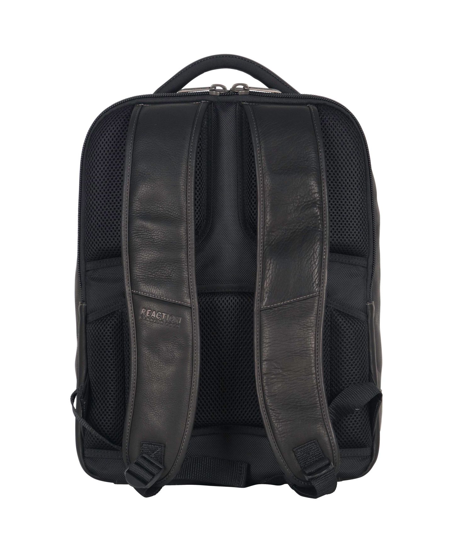 Рюкзак Kenneth Cole Reaction Full-Grain Colombian Leather 16" Laptop Tablet Travel, цвет: Чёрный — фото 7