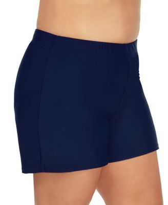 swim boy shorts plus size