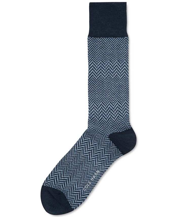 Cole Haan Men's Herringbone Dress Socks Macy's
