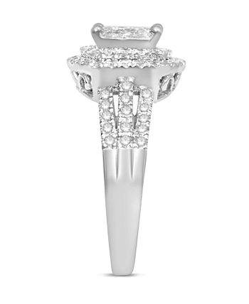 Macy's - 1 Carat Diamond Engagement Ring in 14K White Gold