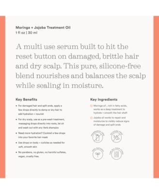 Moringa + Jojoba Treatment Oil