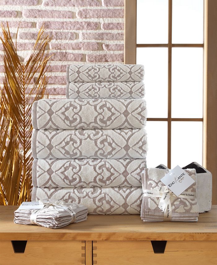 Enchante Home Gonzales Turkish Cotton Towel Set, 16 Piece Macy's