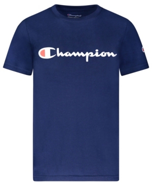 Big Boys Short Sleeves Signature T-shirt