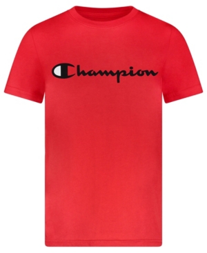 Big Boys Short Sleeves Signature T-shirt
