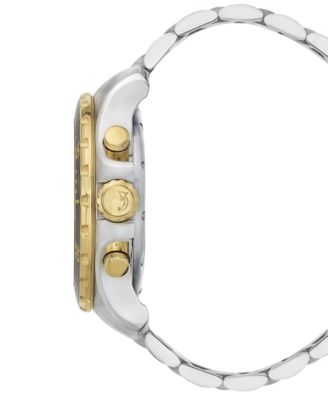 Men's Swiss Chronograph Series 800 Two-Tone PVD Stainless Steel Bracelet Diver Watch 42mm 