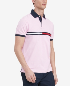 Tommy Hilfiger Men's Custom-Fit Tanner Logo Polo