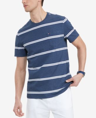 Tommy Hilfiger Men's Andy Stripe Pocket T-Shirt - Macy's