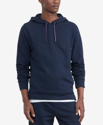 Men's Logo Embroidered French Terry Hoodie