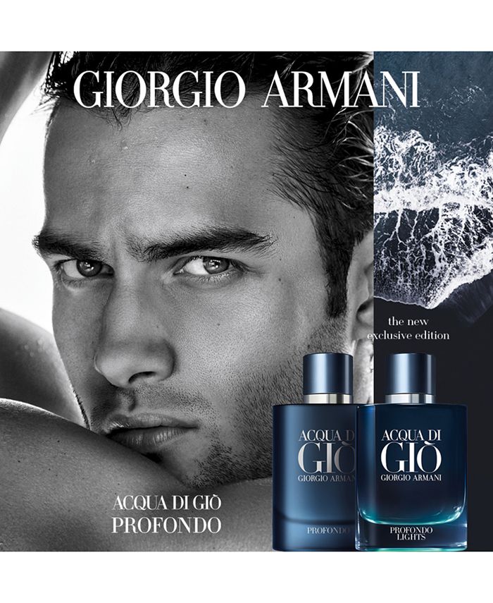 Giorgio Armani Men's Acqua di Giò Profondo Lights Eau de Parfum Spray ...