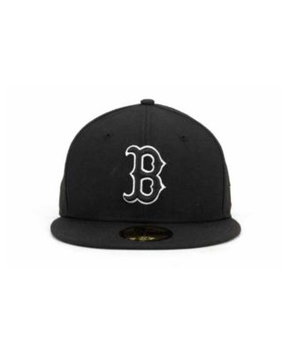 black boston red sox cap