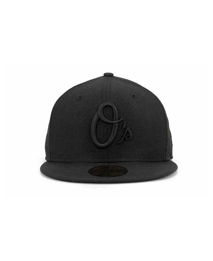 New Era Baltimore Orioles Black on Black Fashion 59FIFTY Cap & Reviews ...