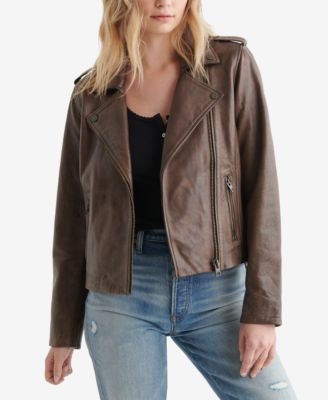 YUNY Womens Smooth Casual Loose Moto Biker Jacket with Pockets 1 L 