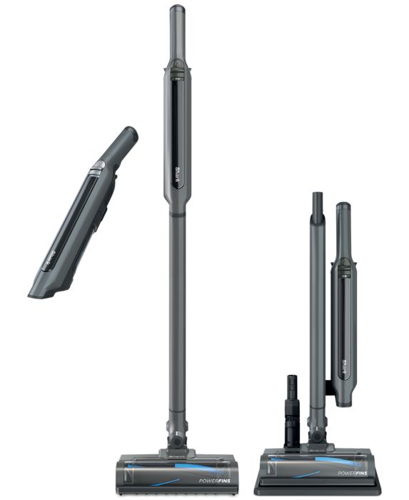 Shark® Wandvac® System Cordless 3-in 1 Ultra-Lightweight and Powerful Cordless Stick Vacuum - WS632, Gray