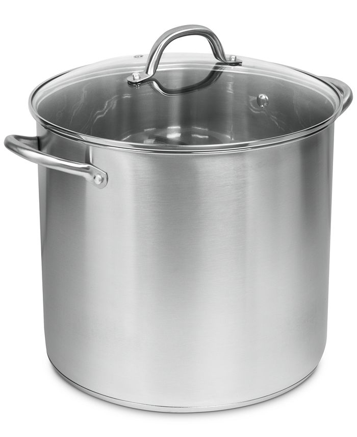 The cellar Stainless Steel 8-Qt. Covered Stockpot, Created for Macy's