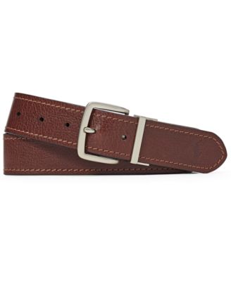 polo ralph lauren men's casual leather belt