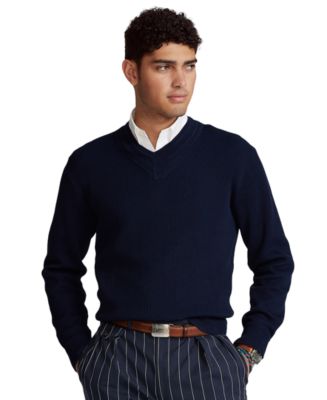Polo Ralph Lauren Men's Fine-Gauge Cricket Sweater - Macy's