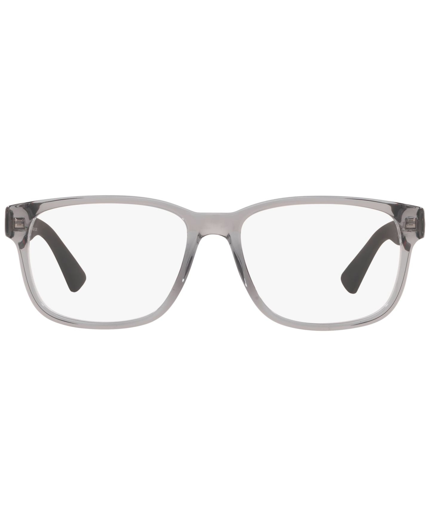 Мужские очки Gucci Man Rectangle Plastic GG0011O Eyeglasses, цвет: Серый — фото 2
