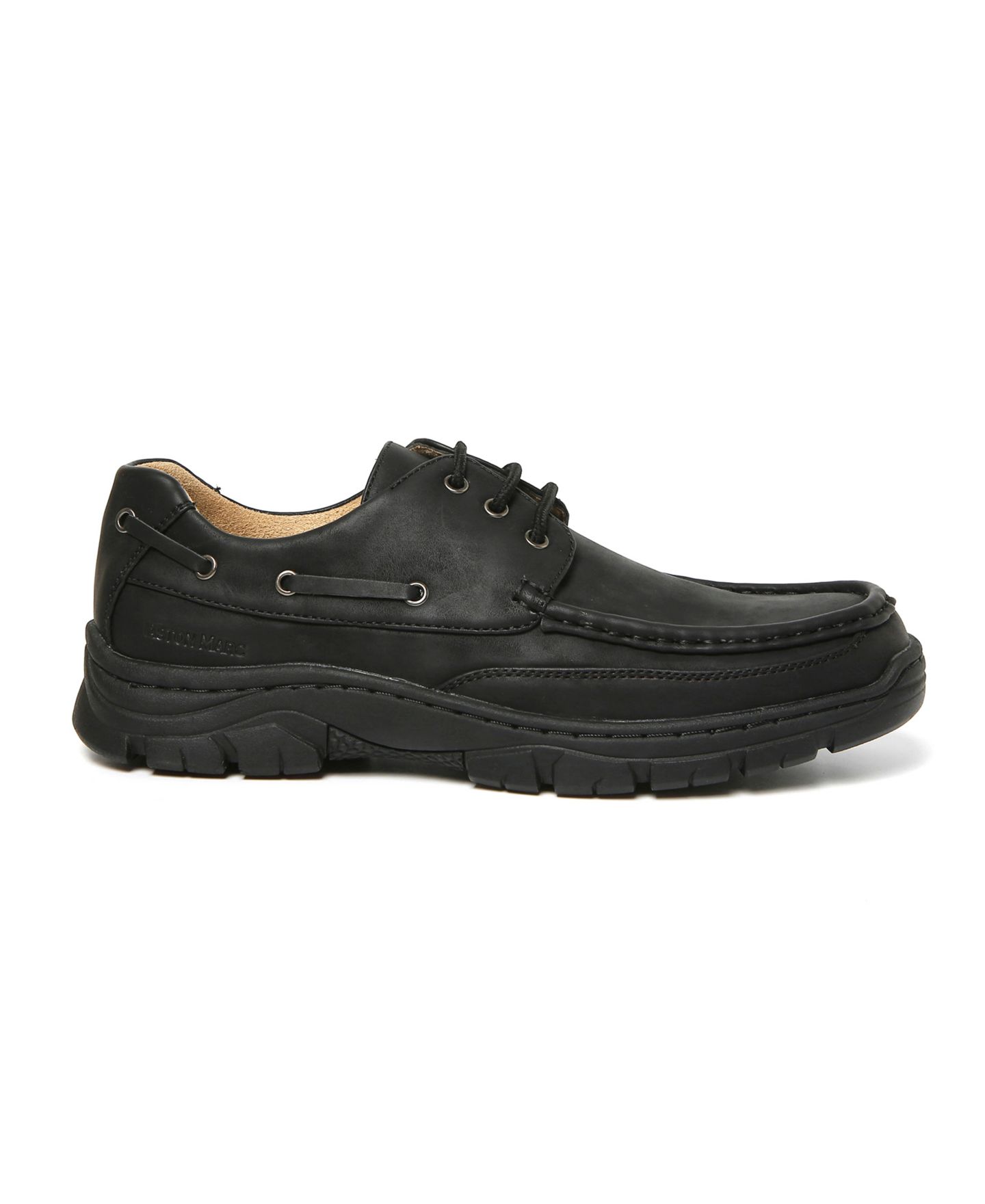 Мужские туфли Aston Marc Lace-Up Comfort Casual, цвет: Чёрный — фото 2