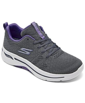 Photo 1 of (SIMILAR TO STOCK PHOTO/SEE NOTES) Skechers Women's GO Walk - Arch Fit Unify Arch Support Walking Sneakers from Finish Line SIZE 8