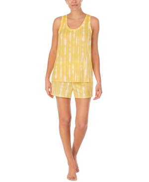 Cuddl Duds Printed Knit Shorts 2pc Lounge Set
