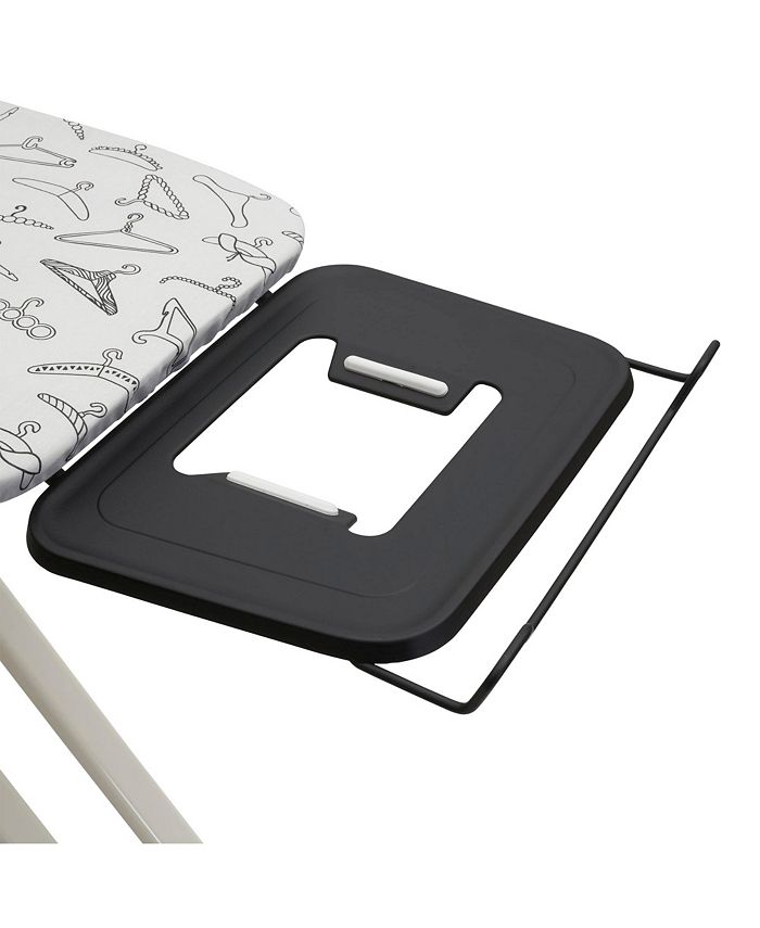 Household Essentials Perfect Steel Top Aluminum Leg Ironing Board, Wide