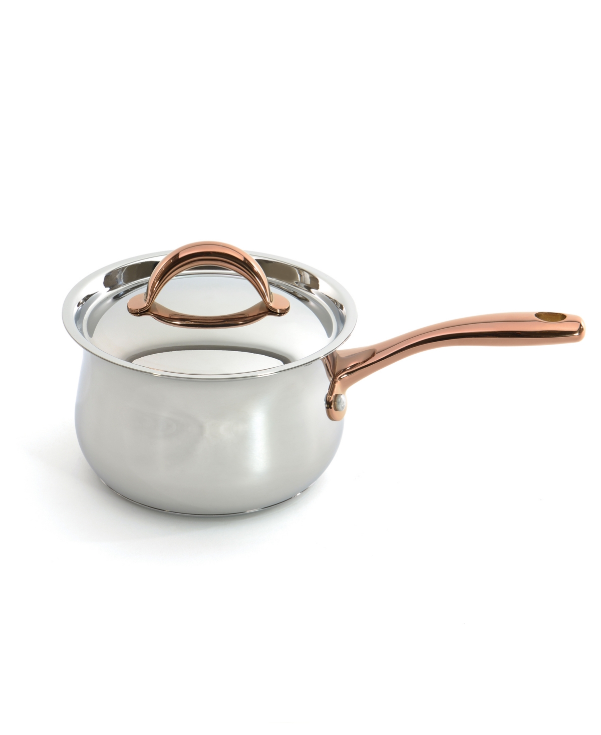 12444996 Ouro Stainless Steel 6.25 Covered Saucepan sku 12444996