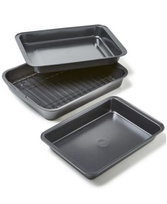 4 Piece Nested Roasting Pans Over 80 Off Glitchndealz