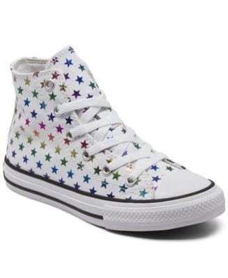 Converse Big Girls Chuck Taylor All Star High Top Casual Sneakers from ...