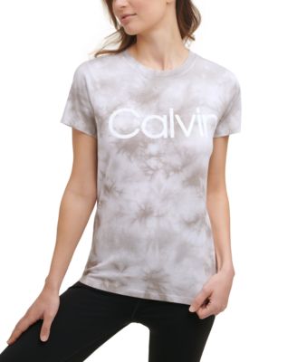 Calvin Klein - Women's Tie-Dyed Logo T-Shirt