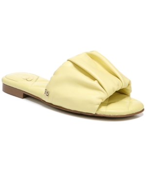 Sam Edelman Women's Briar Ruched Slide Sandals Women's Shoes