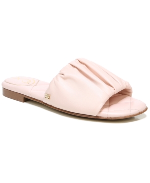 Sam Edelman Women's Briar Ruched Slide Sandals Women's Shoes