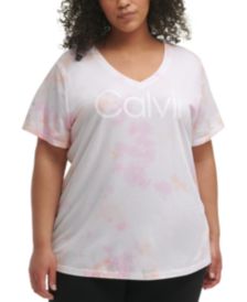 Plus Size Tie-Dye Logo T-Shirt