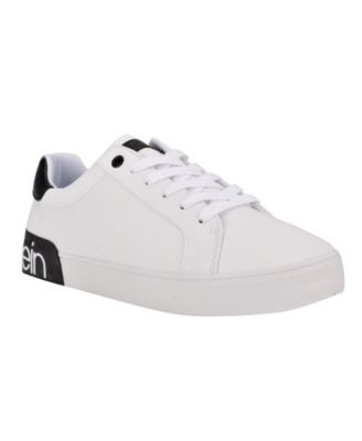 calvin klein white shoes men