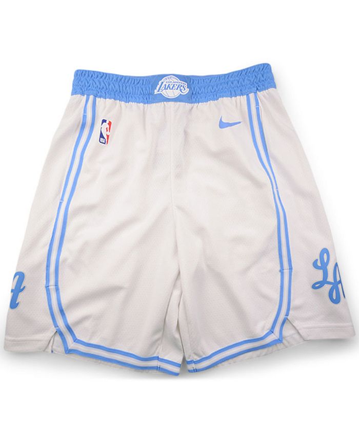 Nike Los Angeles Lakers City Edition 2021 Swingman Shorts Medium Blue  CN1976-100