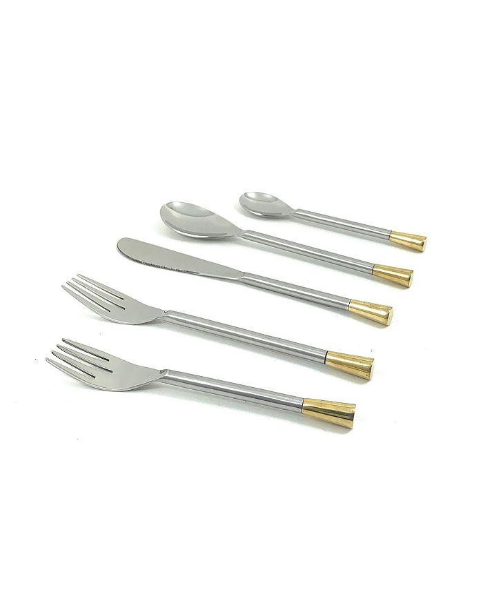 Vibhsa 20 Piece Flatware Set, Service for 4 Macy's