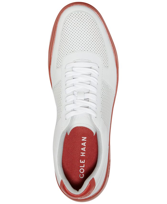 cole haan men's grand crosscourt modern perforated sneaker