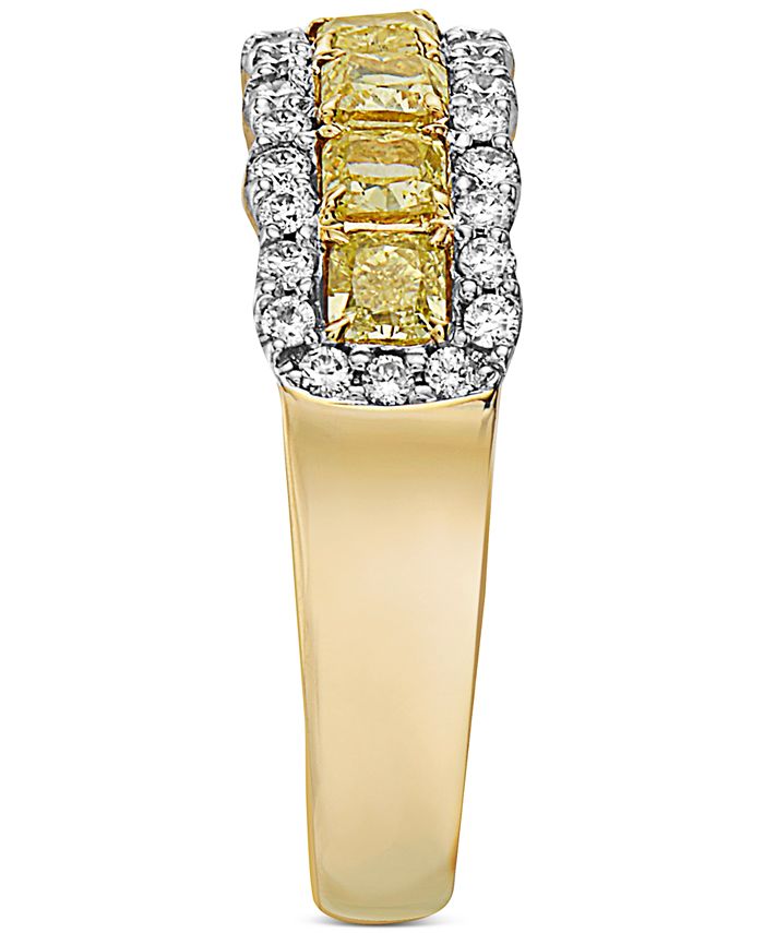 Macy's Yellow Diamond 5Stone Band Ring (1 ct. t.w.) in 14K Yellow Gold