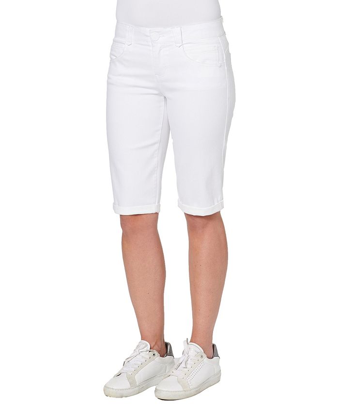 Democracy Women's "Ab" Solution Casual 13" Bermuda Shorts Macy's