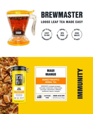 Maui Mango Loose Leaf Tea and Brewmaster Set 2 Piece