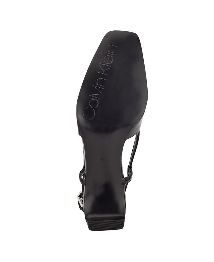 calvin klein sling back