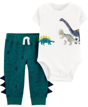 Baby Boys Dinosaur Bodysuit Pant 2 Piece Set