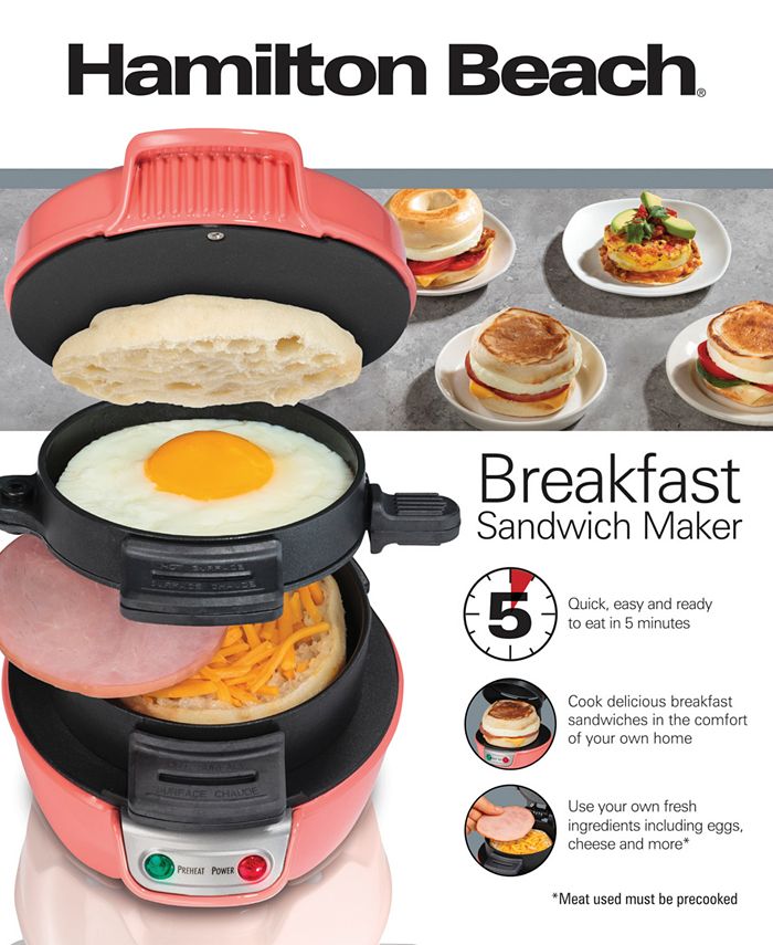 Hamilton Beach Breakfast Sandwich Maker Macy